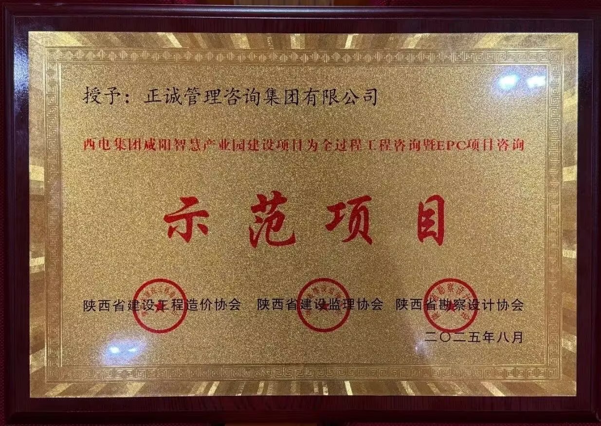 三大协会-2025年全过程工程咨询暨EPC项目咨询示范项目